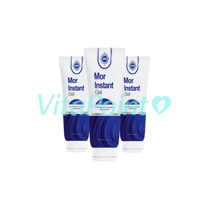 Mor Instant Gel ◦ Gel for joints and muscles: quickly relieves pain, edema and stiffness, improves mobility ◦ In Libya